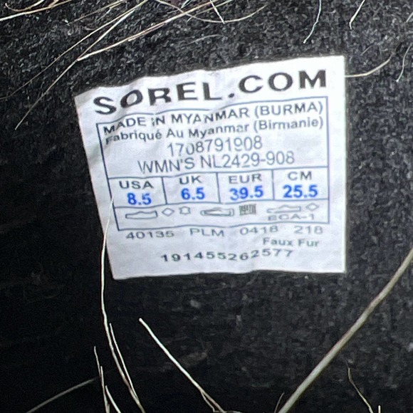 Sorel Joan of Artic suede snow boots Cattail size 8.5 - Picture 8 of 15